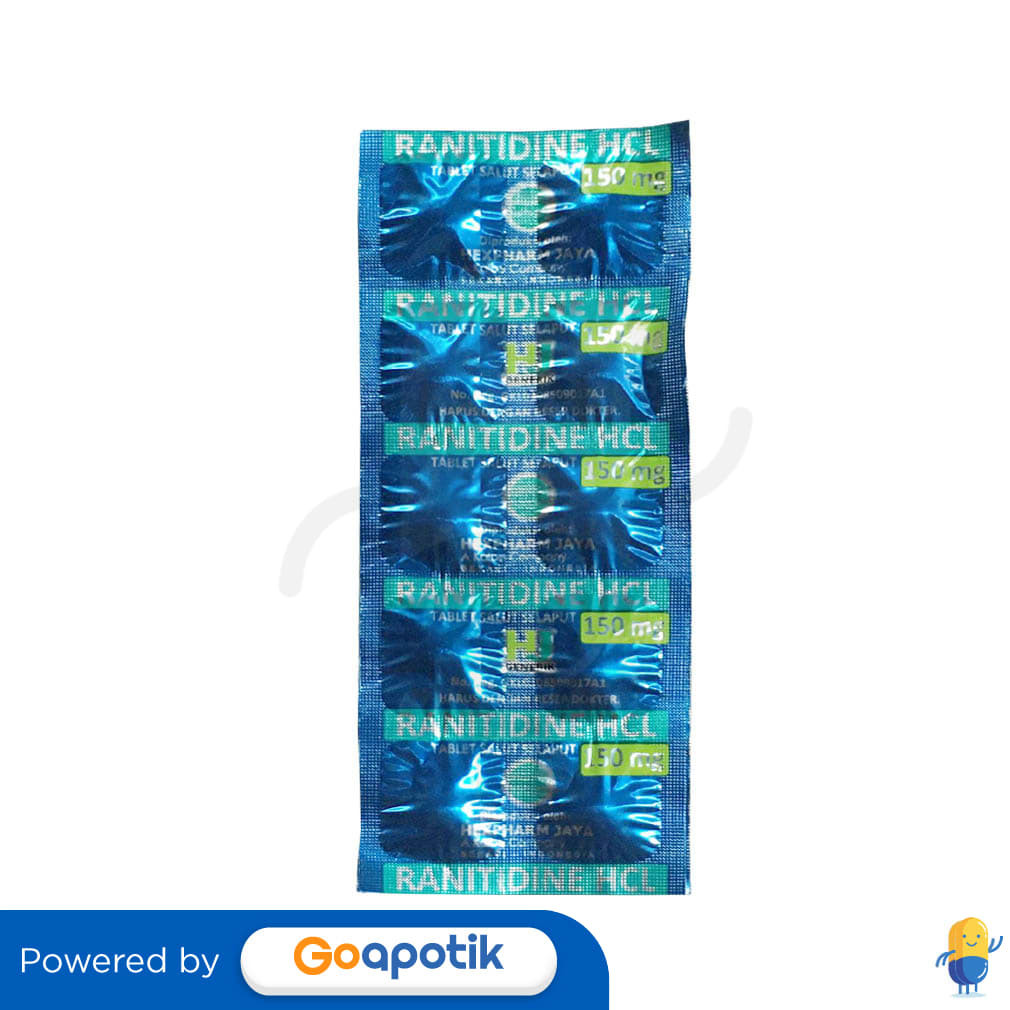 Ranitidine Hexpharm 150 Mg Strip 10 Tablet