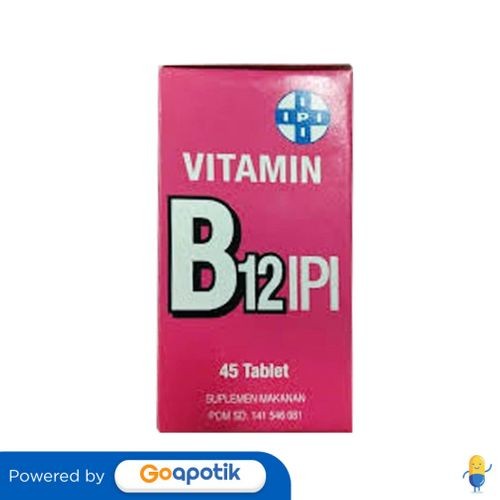 Ipi Vitamin B12 Botol 45 Tablet