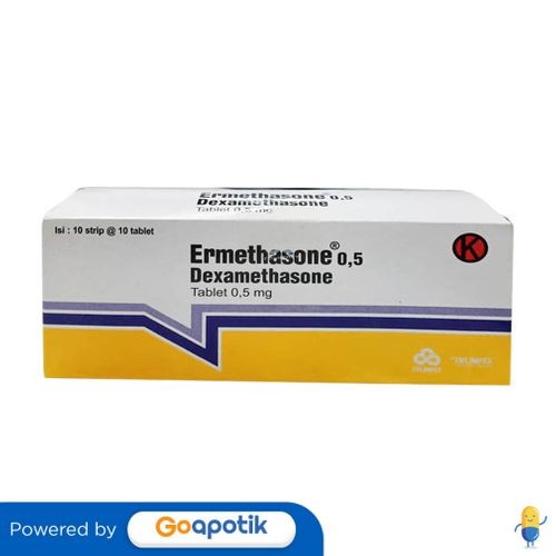Ermethasone 0.5 Mg Box 100 Tablet