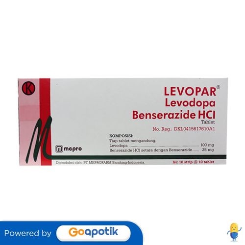 Levopar Box Isi 100 Tablet