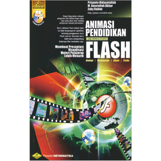 ANIMASI PENDIDIKAN MENGGUNAKAN FLASH + CD