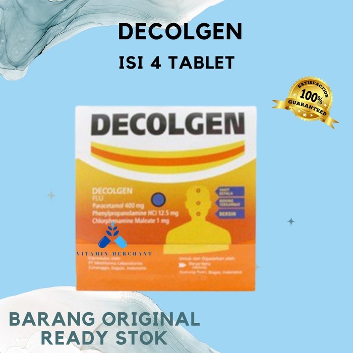 DECOLGEN 1 STRIP 4 TABLET - vm2