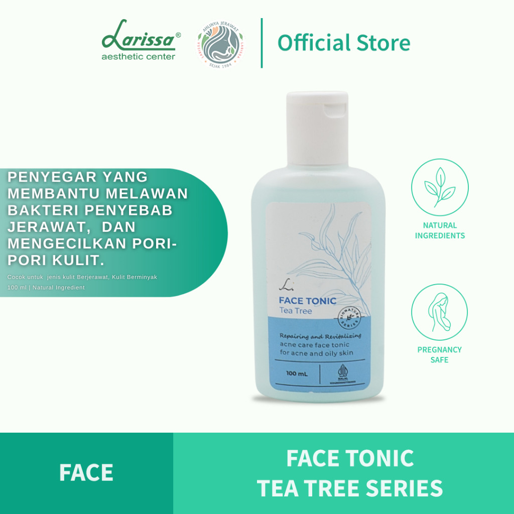 Larissa  Cilacap - Face Tonic Tea Tree