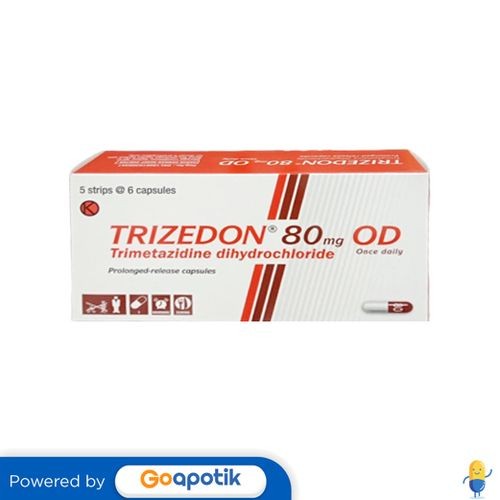 Trizedon Od 80 Mg Box 30 Kapsul