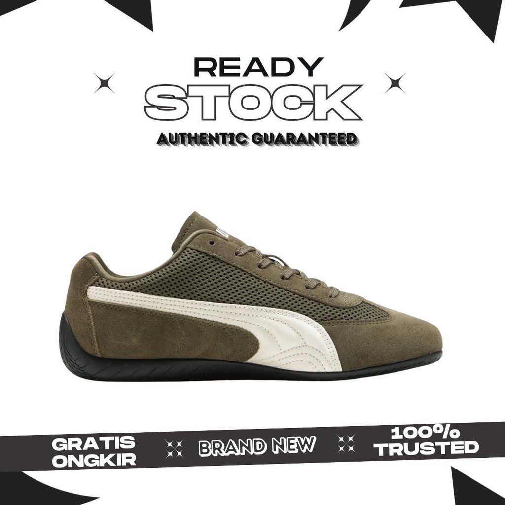 Puma Speedcat Mesh Olive Green