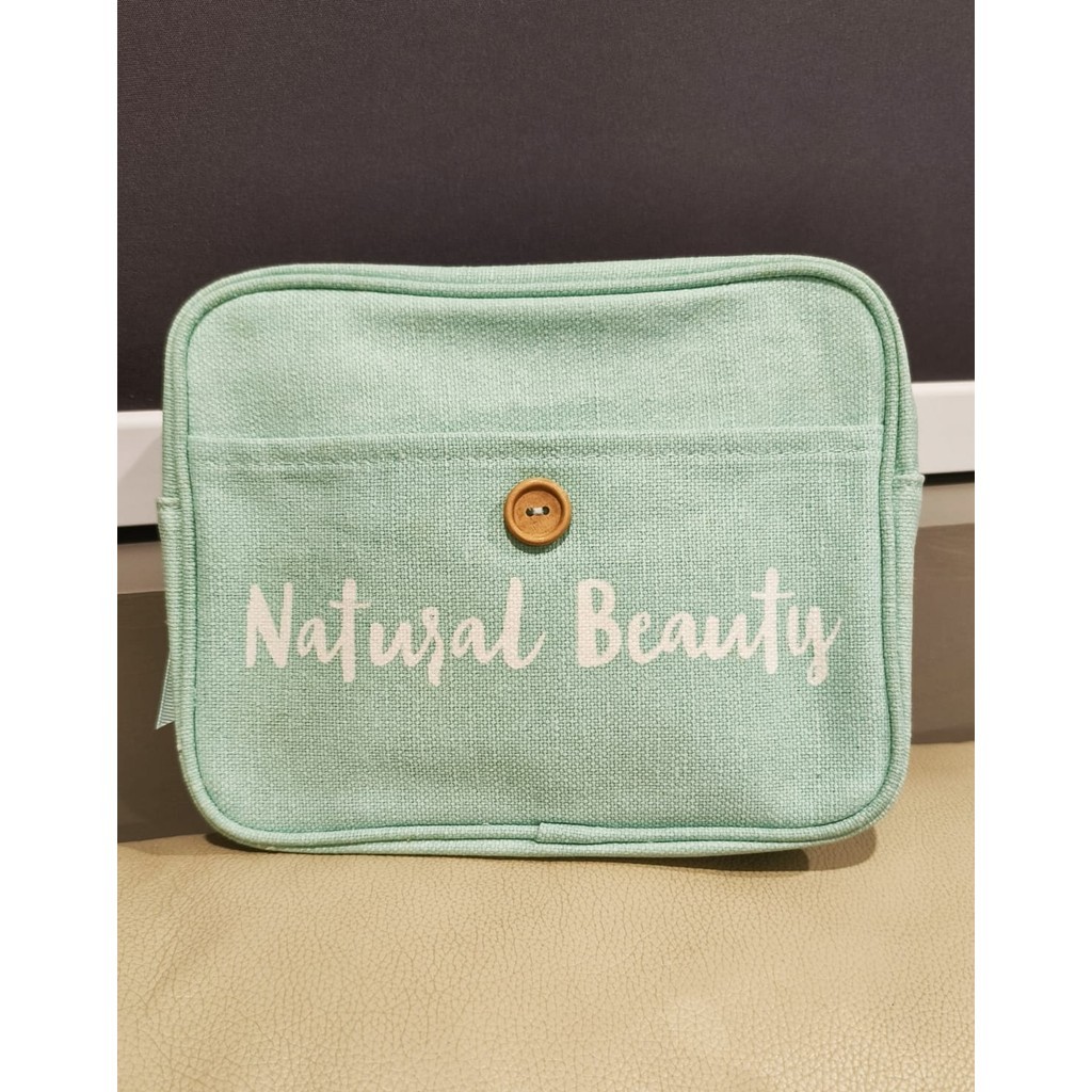 CLARINS Cosmetic Pouch with Shipper