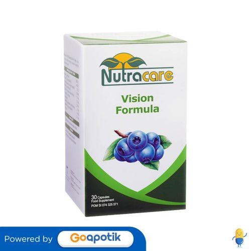Nutra Care Vision Formula Box 30 Kapsul