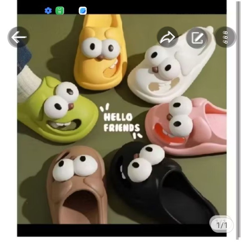 Sandal anak keropi