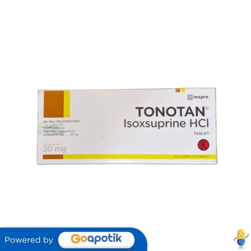 Tonotan 20 Mg Box 50 Tablet