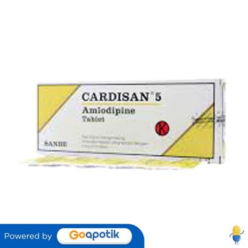 Cardisan 5 Mg Box 50 Tablet