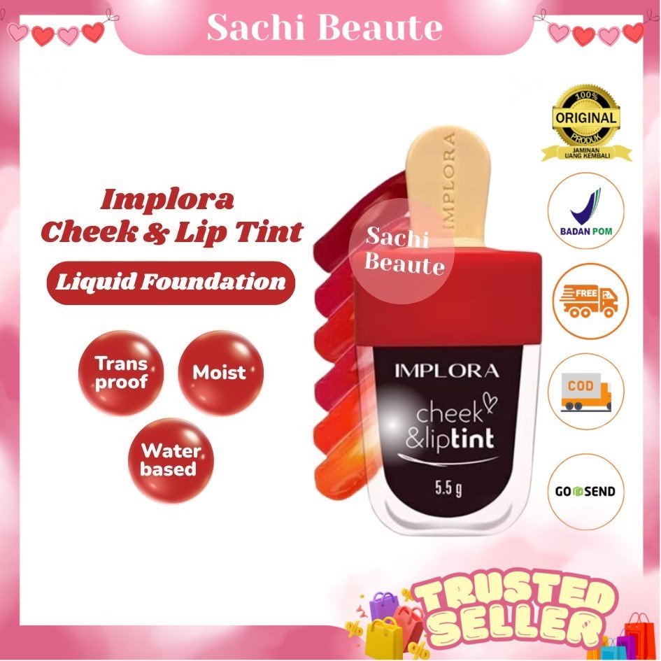 Implora Cheek and Lip tint BPOM
