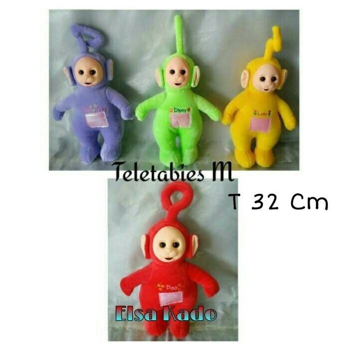boneka teletubbies M - MEDIUM T 30CM