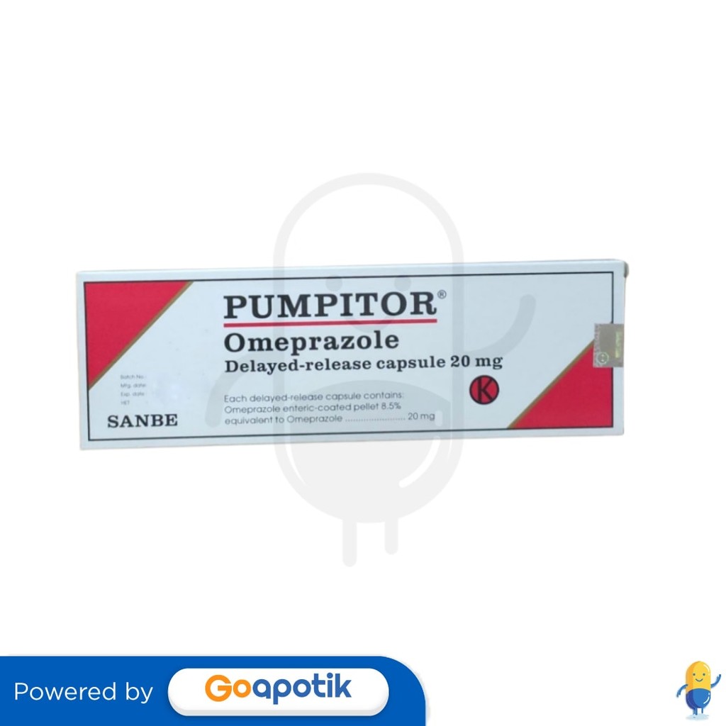 Pumpitor 20 Mg Box 20 Kapsul