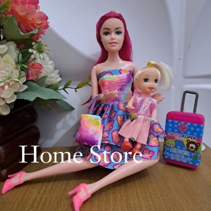Mainan Boneka Boneka Anak Dan Tas