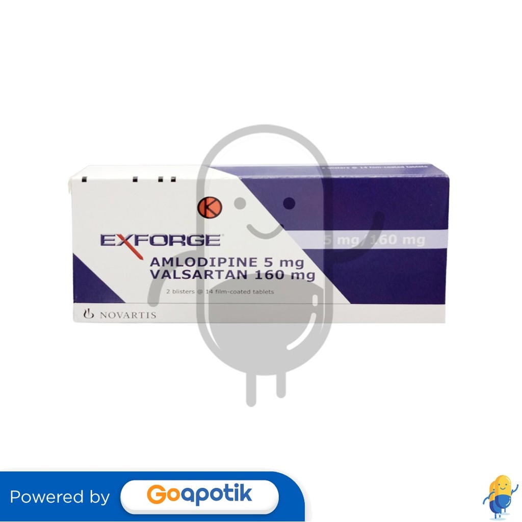 Exforge 5/160 Mg Box 28 Tablet