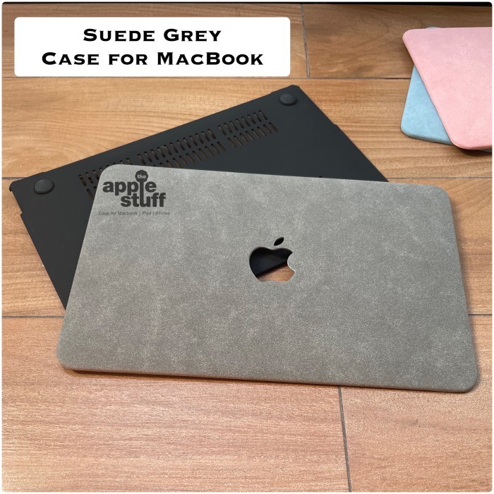MacBook Case SUEDE GREY - A2442 A2779