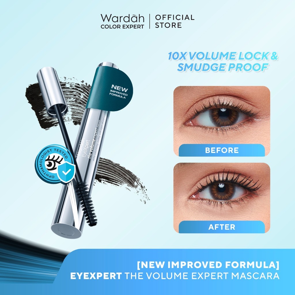 WARDAH EyeXpert The Volume Mascara  - Makeup