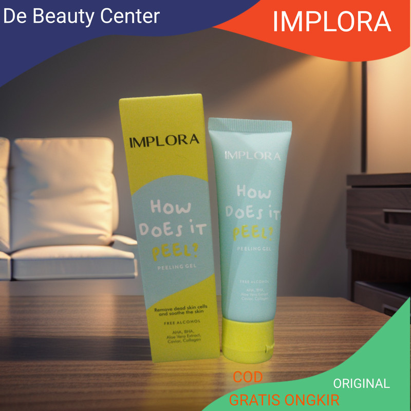 Implora How Does It Feeling Gel 50gr / IMPLORA Peeling Gel / IMPLORA HOW Doss it peel