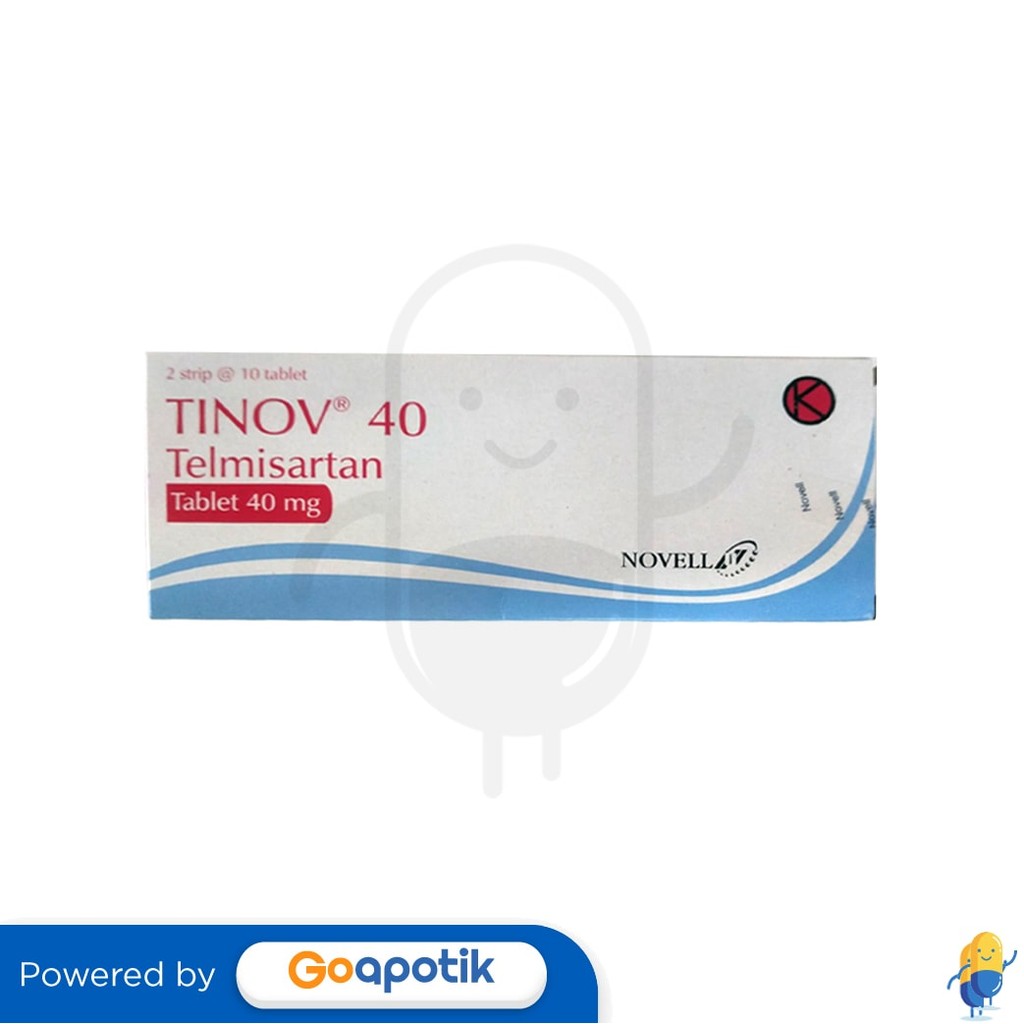 Tinov 40 Mg Box 20 Tablet