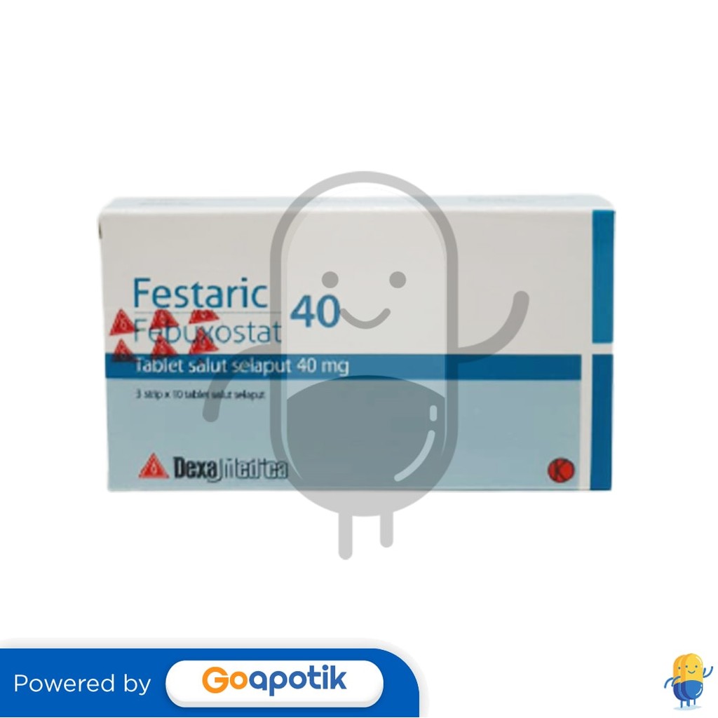 Festaric 40 Mg Box 30 Tablet