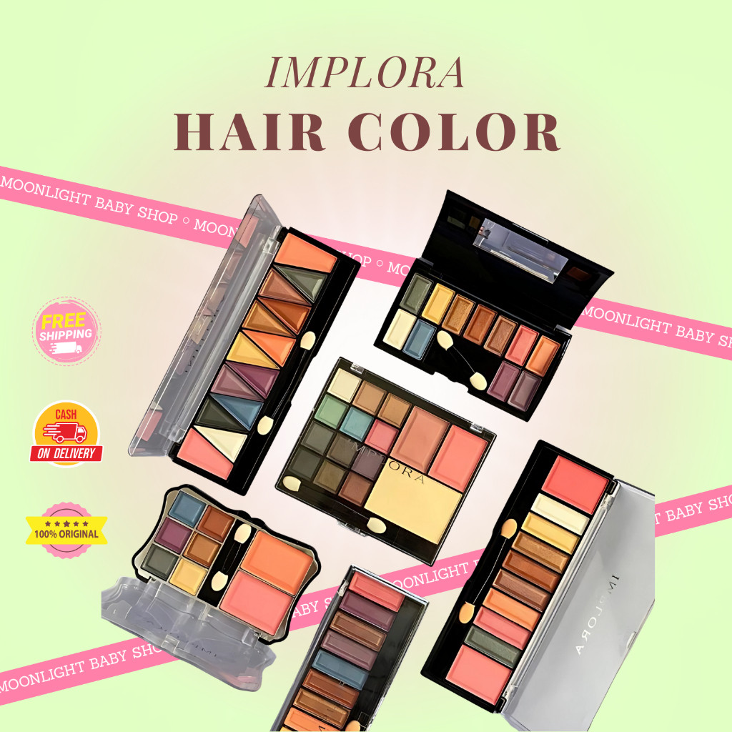 Implora Eyeshadow Pallete ️BPOM Palet Eye Shadow