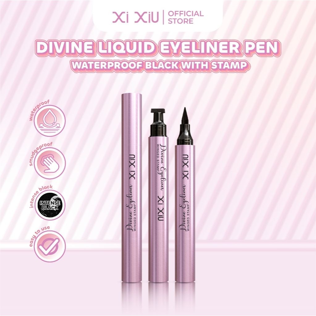 Xi XiU DIVINE EYELINER DOUBLE FUNCTION WINGED STAMP