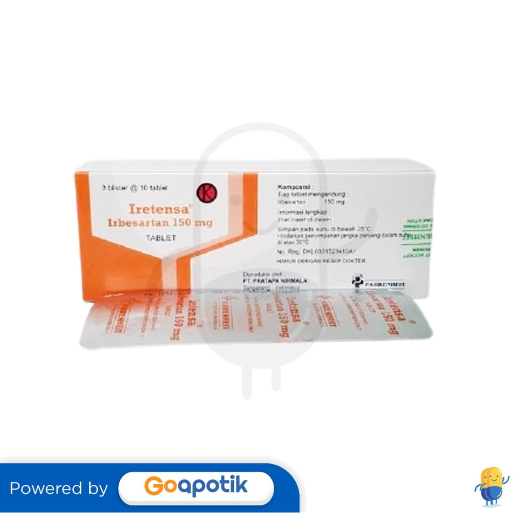 Iretensa 150 Mg Box 30 Tablet
