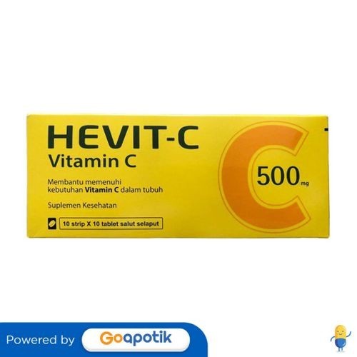 Hevit-C 500 Mg Box 100 Tablet