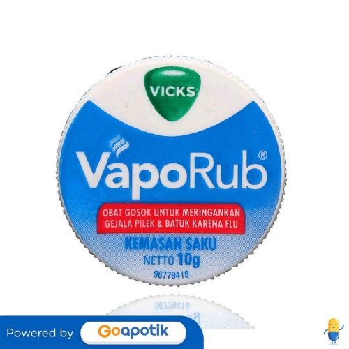 Vicks Vaporub 10 Gram Pot