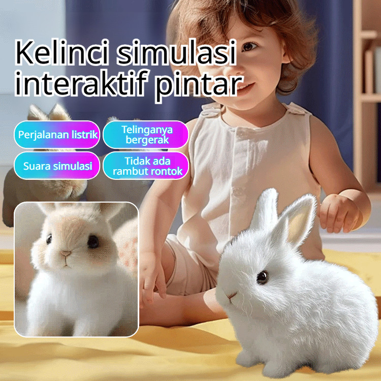Bunny Ai simulation interactive pet doll
