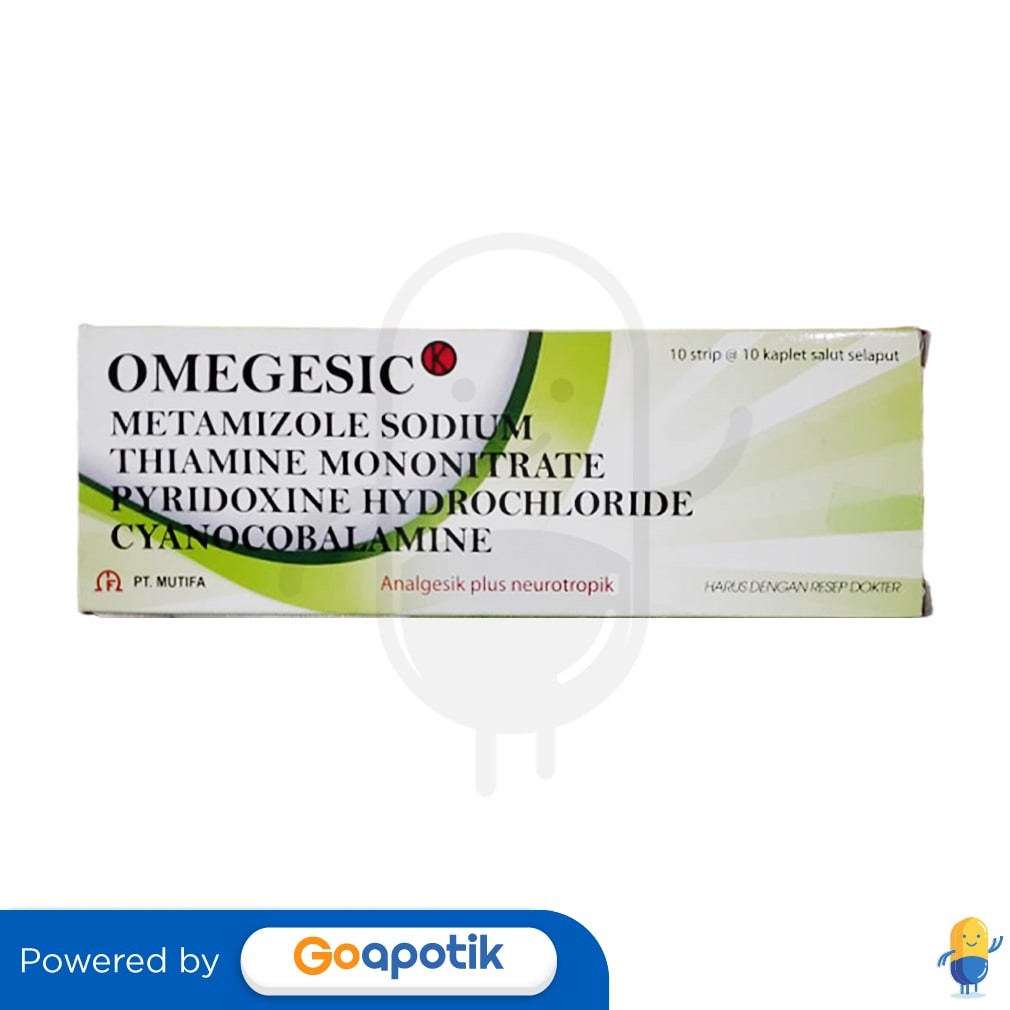 Omegesic Box Isi 100 Kaplet
