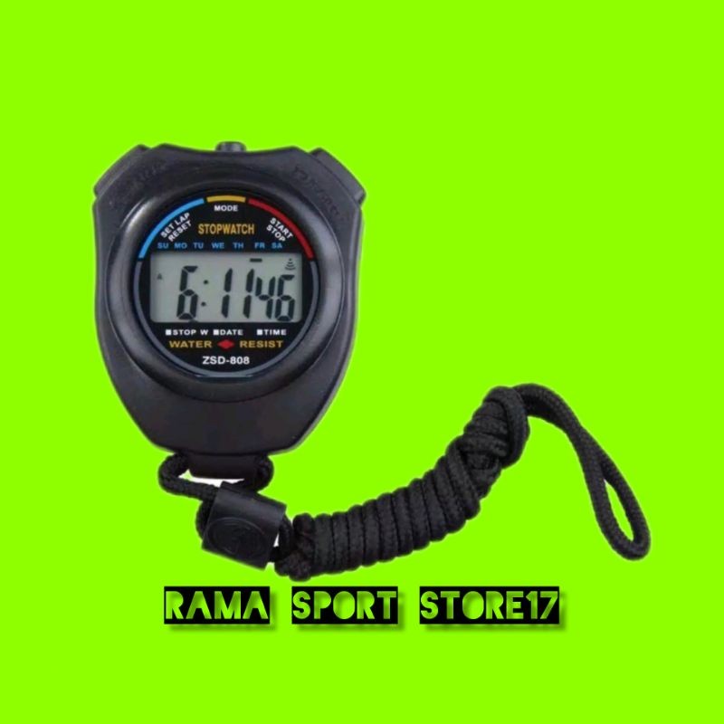 STOPWATCH  digital profesional hitam