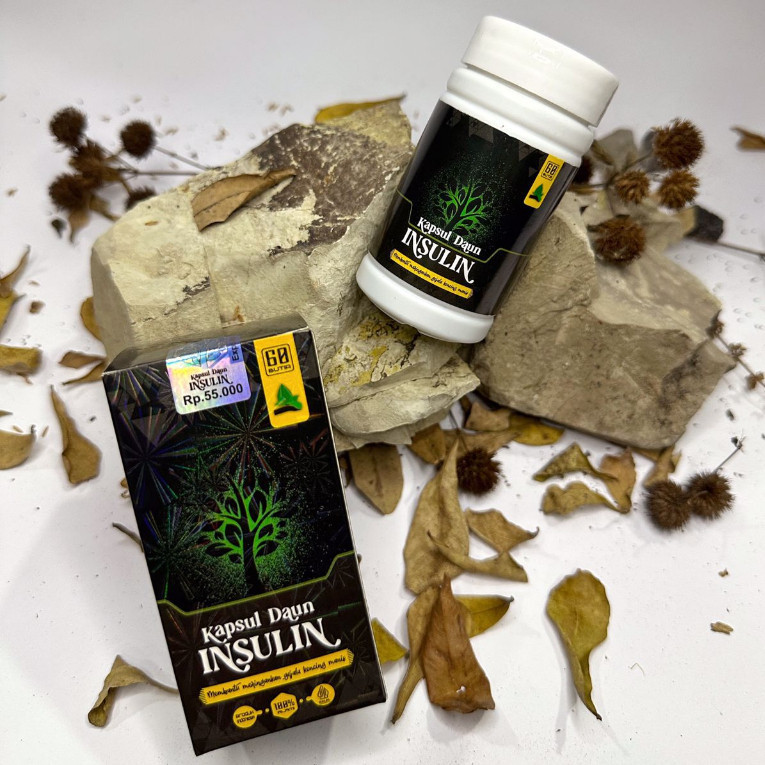Kapsul daun insulin by DragonHerbal