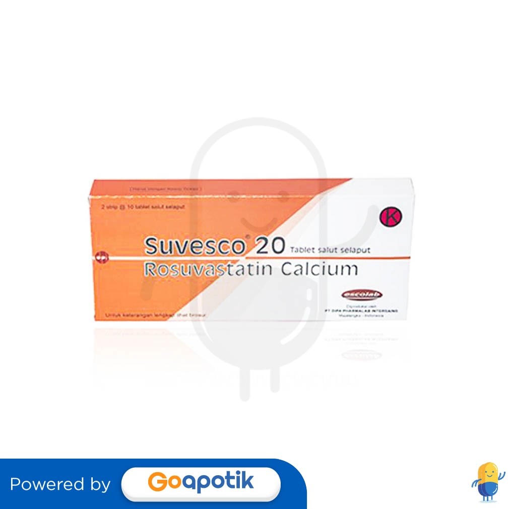 Suvesco 20 Mg Box 20 Tablet