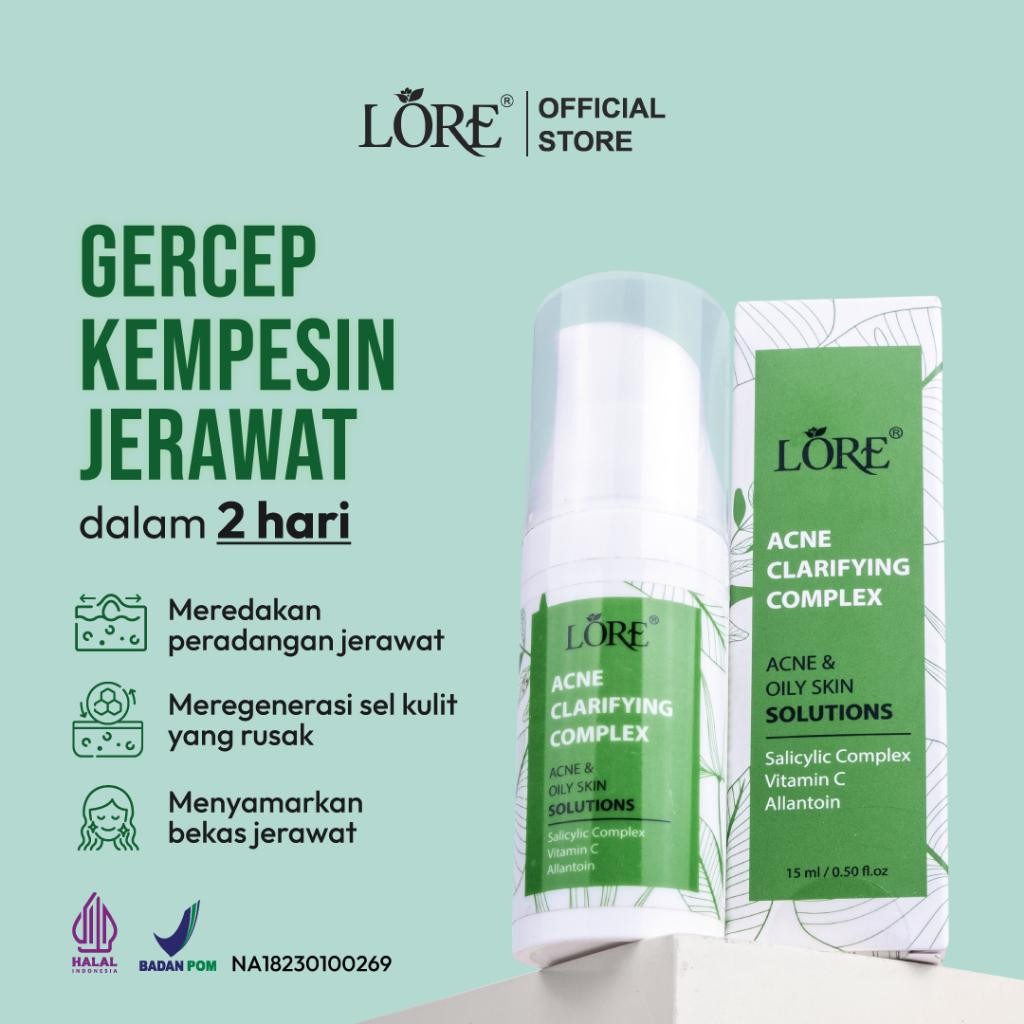 LORE Acne Clarifying Complex - 15 ml