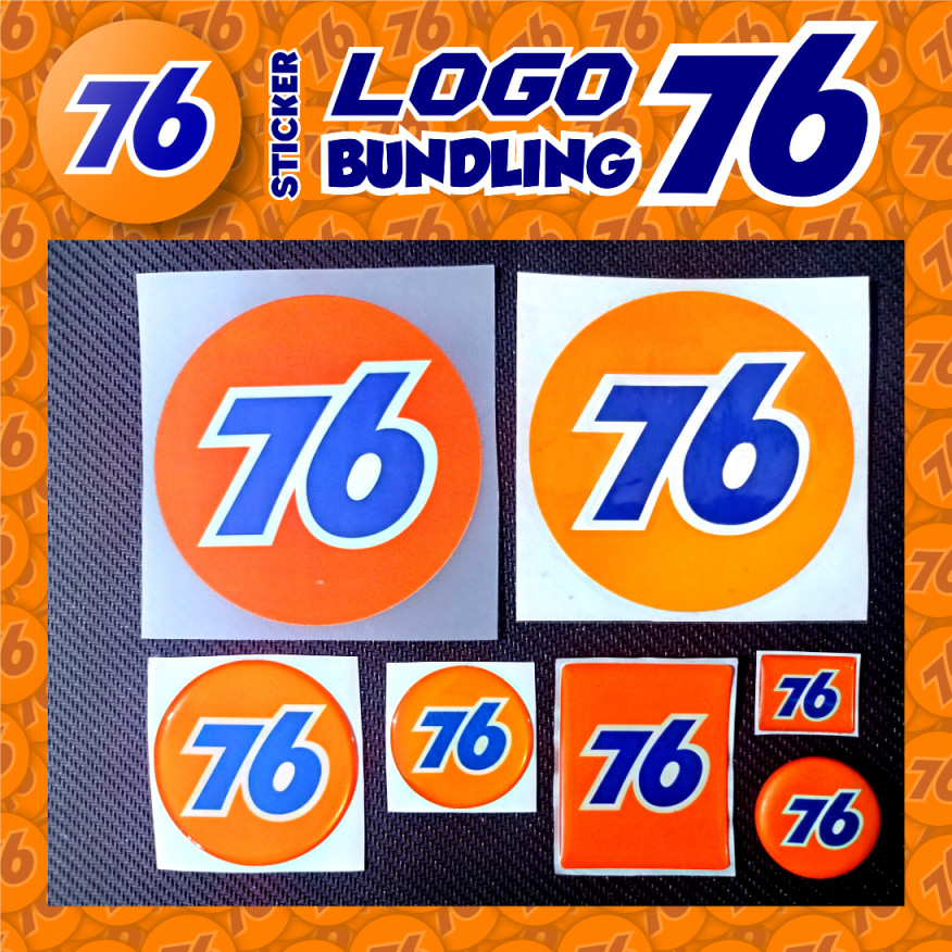 STIKER SET BUNDLING LOGO 76