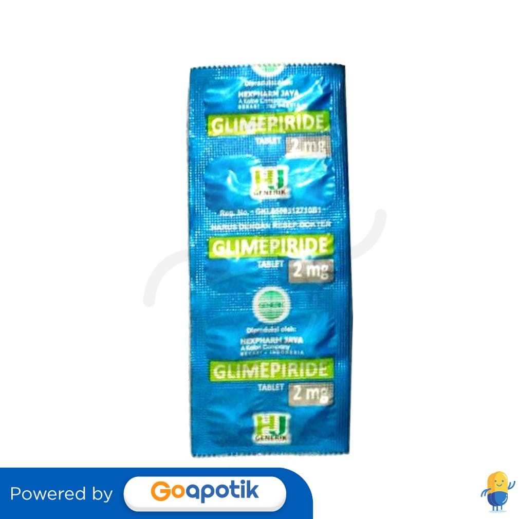 Glimepiride Hexpharm 2 Mg Strip 10 Tablet