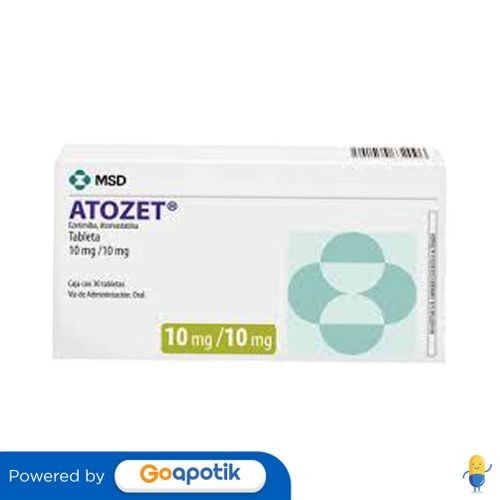 Atozet 10/10 Mg Box 30 Tablet