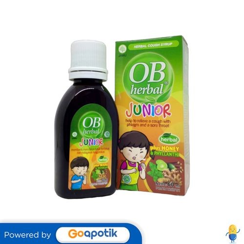 Obherbal Junior Sirup 60 Ml