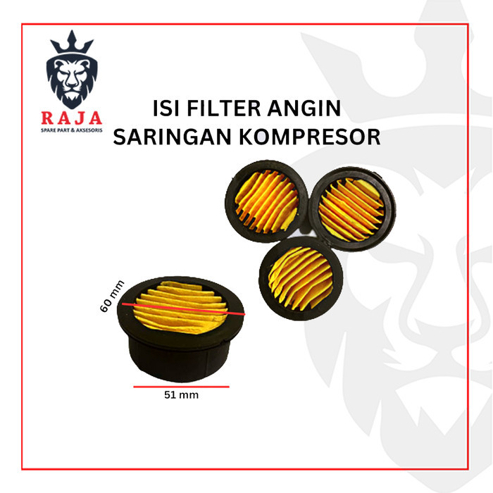 Isi Filter Angin Saringan Kompresor