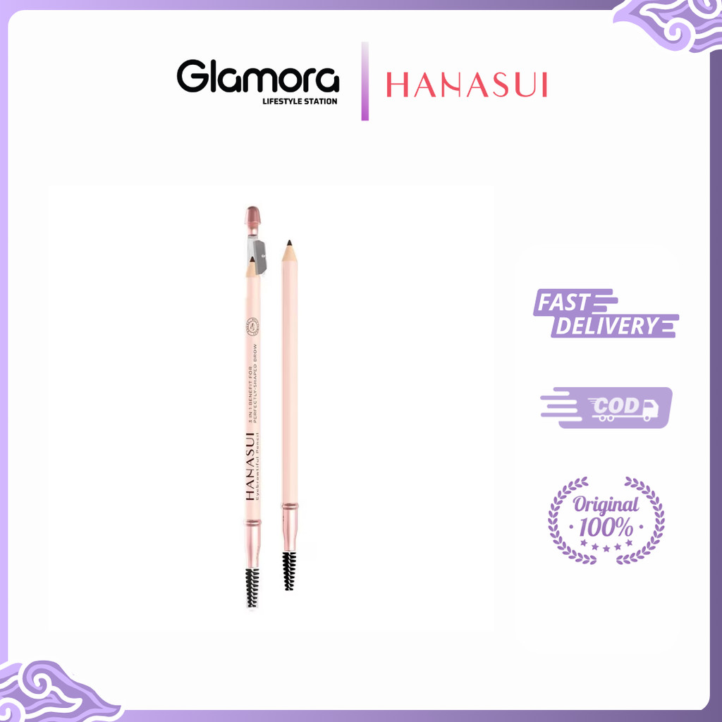 [GLAMORA] HANASUI Eyebrowtiful Pencil All Variant