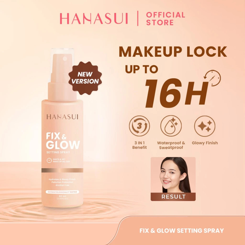 HANASUI - Fix & Glow Setting Spray