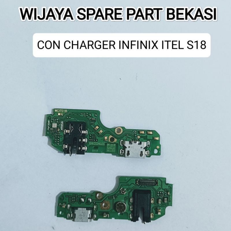 CON CHARGER/PAPANCAS ITEL S18