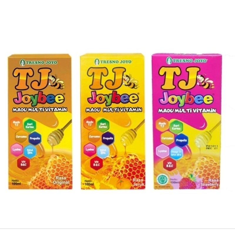 Tj Joybee Madu Multivitamin 100 ml.