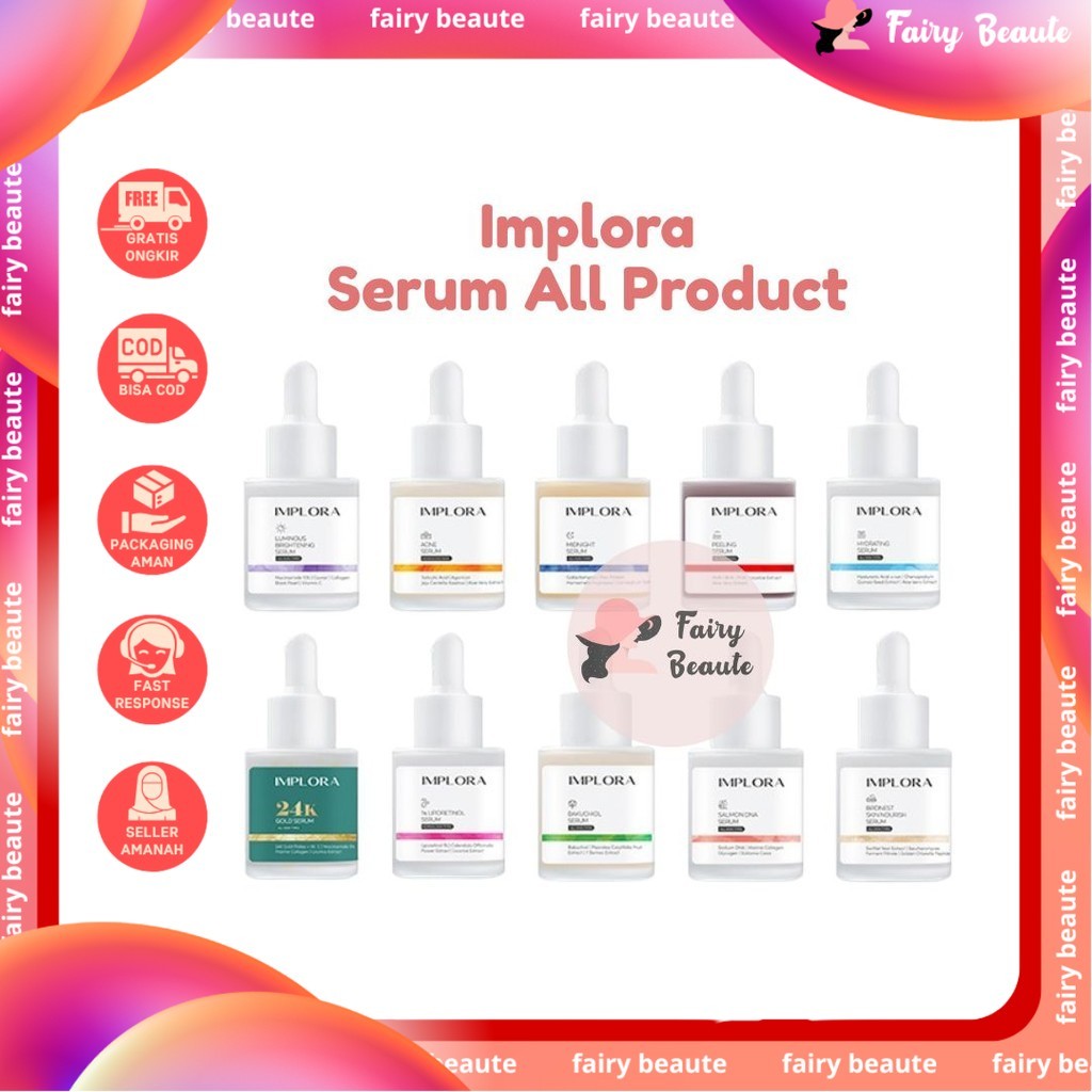 Implora Serum Wajah 20ML ORIGINAL