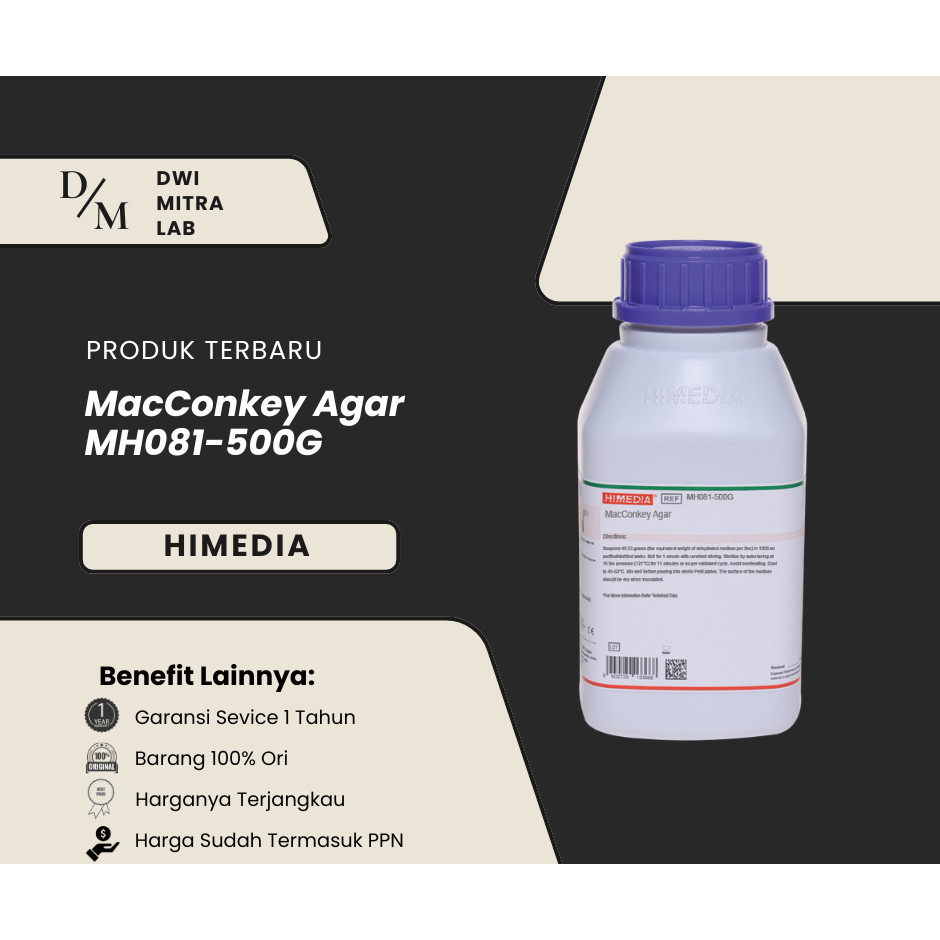 MacConkey Agar MH081-500G Himedia