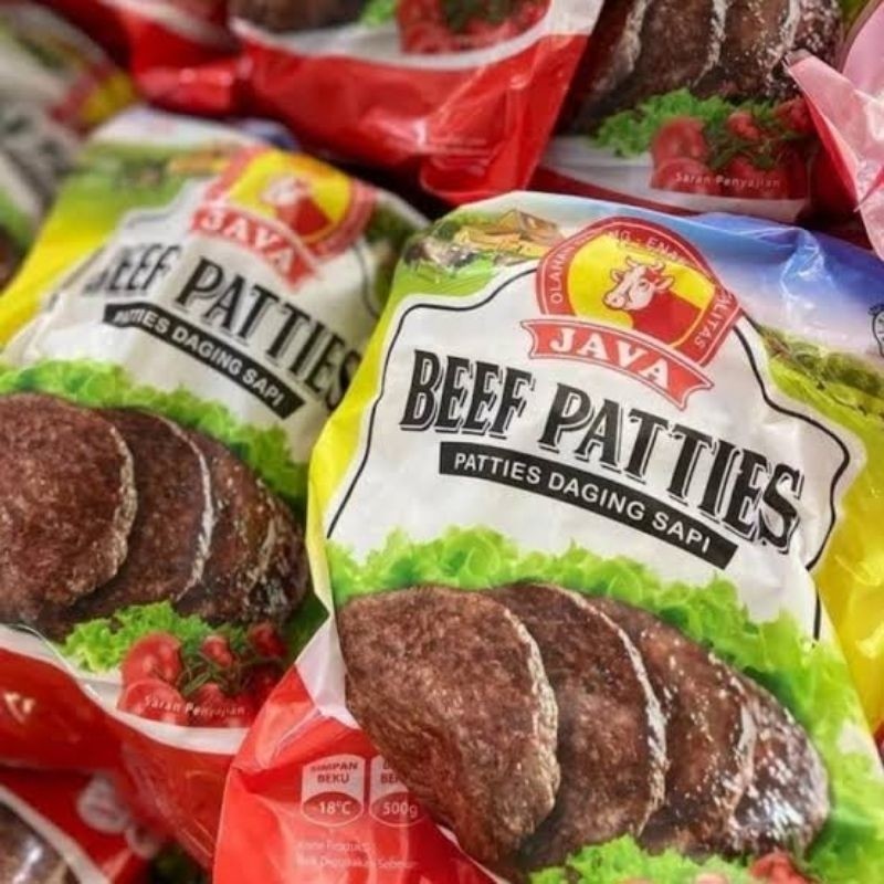 Java Beef Patties 500gr