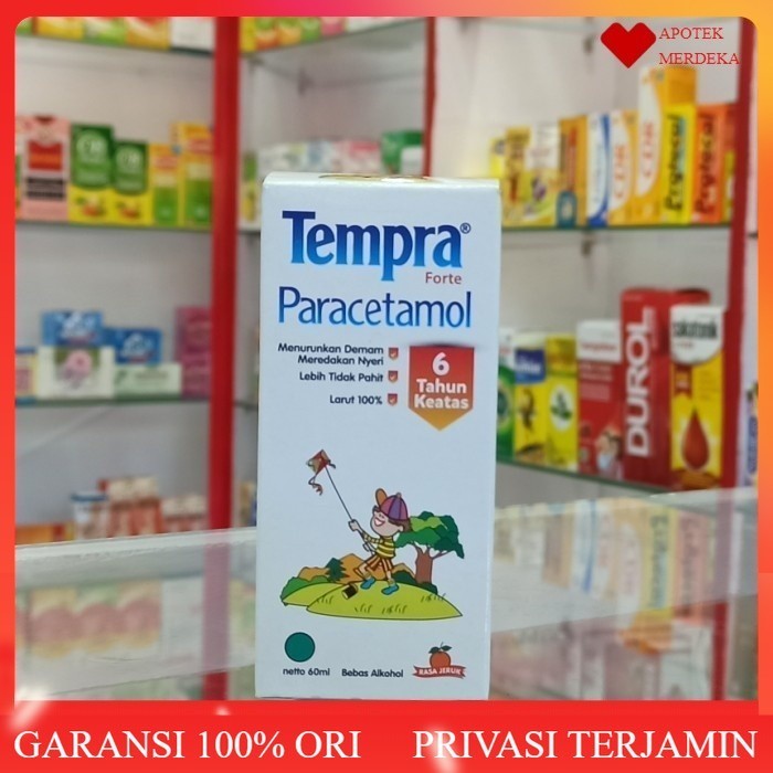 Tempra Forte Orange Syrup 60ml