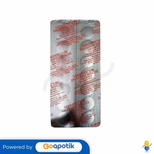 Vardipin 80/5 Mg Strip 14 Tablet
