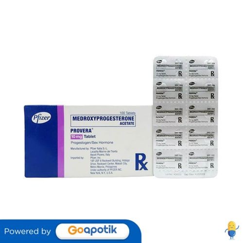 Provera 10 Mg Box 30 Tablet